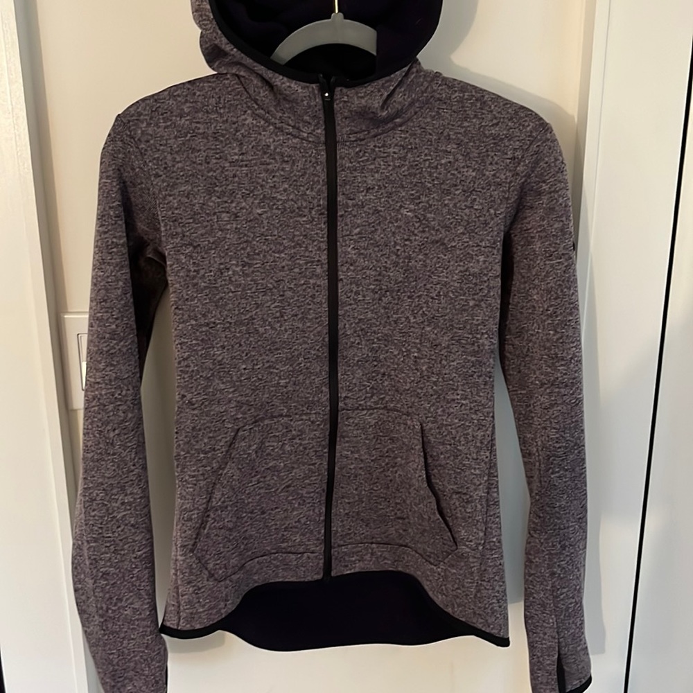 Nike drifit hooded fleece jacket - small